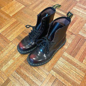 Dr. Martens 8 Eye 1460 Arcadia Women Size 7 EU38 Cherry/Black